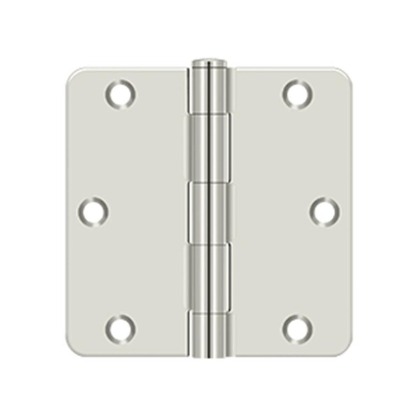 Patioplus Rad Hinge - Polished Nickel - 3.5 x 3.5 x 0.25 in. PA3853624 - main